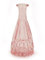 Blümelhuber Kleine Vase Glas Deko Hochzeit - Vase Klein - Vase Modern - Boho Hochzeit Deko Frühling - Pflanzen Deko Trockenblumen Set - Boho Deko (Rosa)