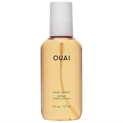 OUAI Wave Spray - Texture Spray for Hair with Coconut Oil & Rice Protein - Adds Texture, Volume & Shine for Beach Waves - Paraben Free, Safe for Color & Keratin-Treated Hair (6 fl oz)