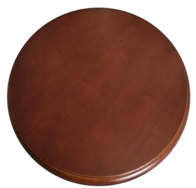 DSEWTEZXI 360 °Drehbare Holz Esstisch Drehteller, Großer Tisch Runder Drehteller, Serviertablett Mit Silent Drehbarem Base, Küche Tische Drehscheibe, Küchen-Drehteller