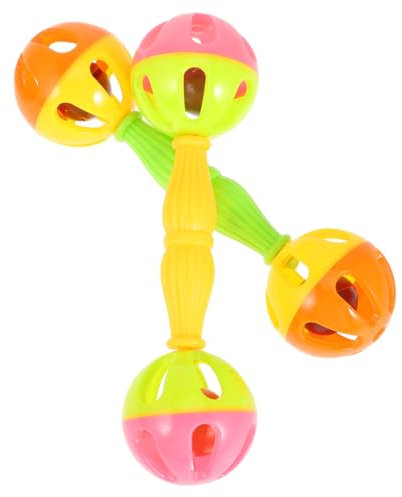 CIYODO 2 Piezas Juguete Musical de Percusión para Aves Martillo de Plástico con Sonido para Entrenamiento de Loros Estilo Aleatorio