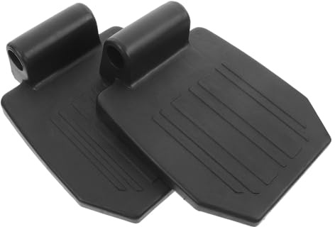FRCOLOR 2 pièces Repose-pieds stable et spacieux Remplacement adapté à divers modèles Installation facile sans outil Accessoire indispensable pour confort et sécurité