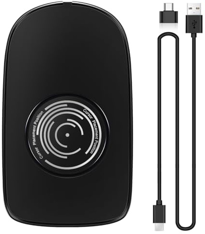 Lafeier Mouse Jiggler USB Mover Movimento Simulatore con Interruttore ON/OFF per il risveglio del computer, mantiene il PC attivo