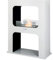 LILIMO Bodenkamin Salerno | 74 x 34 x 100 cm | Freistehender Bio-Ethanol Kamin | in weiß | Ethanol Kamin Indoor und Outdoor | Bio Ethanol Kaminofen Indoor, Balkon- und Terassenkamin