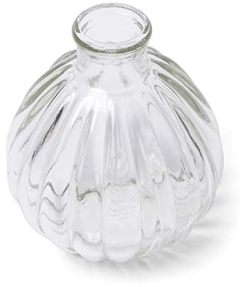 DEGUISE TOI - Mini vase en verre rétro 10 cm - Vases