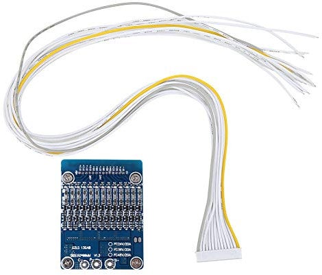13S 48V 20A Li-ion Lithium Cell 18650 Battery Protection BMS PCB Board