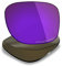 Mryok OO9095 Verres de rechange pour Oakley Scalpel - Violet - Taille Unique