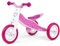 Laufrad, Aufsitzfahrrad für Kinder 2in1 Cool Hearts rosa Milly Mally