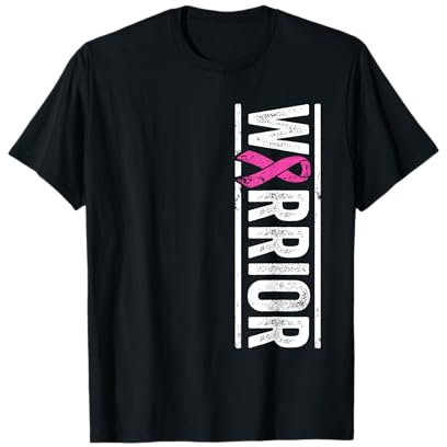 Ruban de sensibilisation au cancer du sein Rose T-Shirt