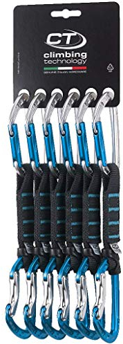 Climbing Technology Aerial PRO Set NY, Rinvio Unisex – Adulto, Argento/Azzurro, 12 cm
