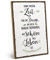 ARTFAVES® Wandbild Holzschild mit Spruch - Finde immer Zeit für die Dinge - Türschild Retro Vintage Deko Bild Geschenk - Glücklichsein, Motivation