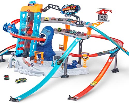 Metal Machines Gorilla Rampage Garage Spielset, Diecast Cars Riesenrennbahn (Gorilla)