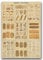 Vintage Posteria Poster Wandbilder Schlafzimmer Anschlag Deko Ohne Rahmen WandKunst Posters Moderne Zimmer Vintage 60x85 cm Wand Kunst Bild Bilder - Pasta Italiana Vintage Art Pasta Collage