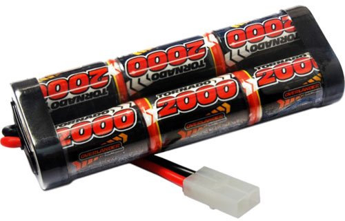 Overlander 2000mAh 7.2v NiMH Battery Pack Stick SubC Sport Track Tamiya RC Car