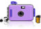 ZXNQ Etanche 3M Caméra d'action, Appareil Photo argentique pour Le Camping et Les Voyages - Facile à Utiliser,Violet
