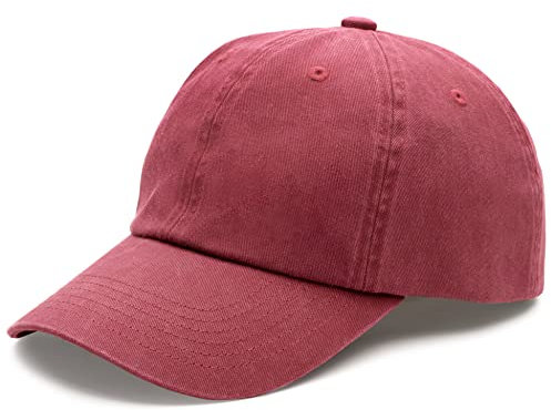 Cappellino Uomo Donna con Visiera | 100% Cotone | Cappello Berretto Ragazzo Idea Regalo | Baseball - Tennis - Casual | Senza Poliestere | Taglia Unica | No Logo