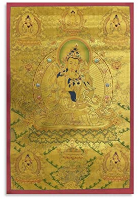 Vajrasattva Shakti mit Vajradhara-Buddhismus, Religion, Meditationsposter, Heimdekoration, Poster, Wandkunst, Schlafzimmer, dekoratives Zimmer, ästhetisch, 40 x 60 cm