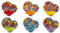Excelsa Provence Servizio Piatti 18 Pezzi, Porcellana e Stoneware, Decoro Multicolore, 6 Persone