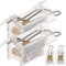 SEWACC 4pcs Window Curtains Window Shades for Home Venetian Blind Install Accessories Cord Lock Mechanism Hardware Window Blind Part Venetian Blind Cord Lock Bamboo Curtain Blinds Pom