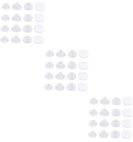COHEALI 3er-set Ohrclip-pad-set Leichtes Nicht-plastisches Ohrklemmen-zubehör Weiche Ohrpolster Für Schmerzen 100 Stück * 3