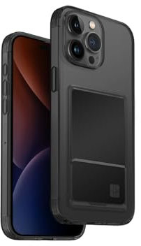 UNIQ Air Fender ID Handyhülle Kompatibel mit iPhone 15 Pro Max (FrostSmoke)