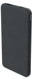 ZAGG mophie Essentials Powerstation Portable Battery - 5,000mAh of Fast Charging Power, Slim, LED Indicator Lights, Wireless Charging, Lightweight