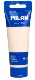 MILAN® Tubo 75 ml pintura acrílica rosa pálido