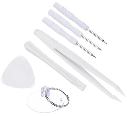 CoCud Precision Computer Screwdriver Kit, Electronics Screwdriver Sets with Micro Screwdriver Pry Plastic Tweezer - (Applications: for Computer Laptop PC), 7-pieces