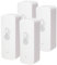 LED ATOMANT Pack 4x Termometro Higrometro Sensor de Temperatura y Humedad WIFI, Uso en Interior y Exterior, Control por App Smart Life, Compatible con Alexa y Google Home