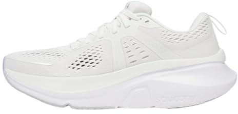 Saucony Damen Guide 18 Laufschuhe, Elfenbein, 9