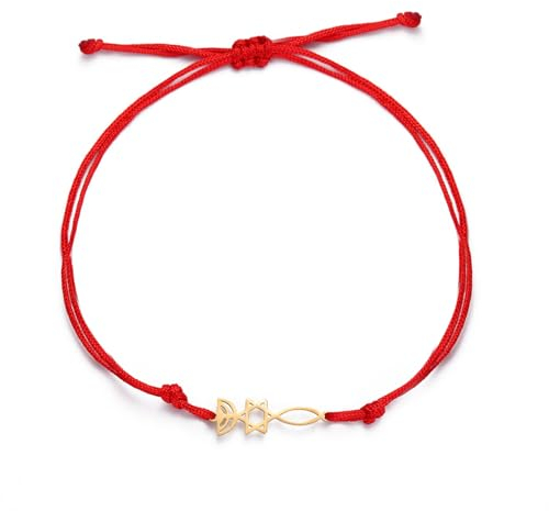 UNIFT Jüdischer Davidstern Kerzenleuchter-Armband für Frauen, Edelstahl, Retro, Israel, Kerzenständer, Davidstern, Armbänder, Chanukka-Schmuck, one size, Edelstahl, Kein Edelstein