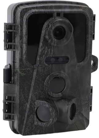 Wildkamera mit Nacht 1080P 1080P 16MP Wildkamera Wildkamera mit Nachtsicht 0,8 S Auslösezeit Bewegungsaktiviert IP66 mit 940NM Infrarot-LED-Licht 2,0 Zoll IPS-Bildschirm