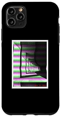 Hülle für iPhone 11 Pro Max Fibonacci-Stil Fotografie Art Vaporwave Aesthetic Retro