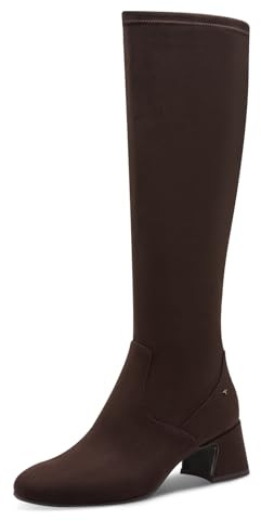 Tamaris Women's Flat Boots, mocha, 9 UK