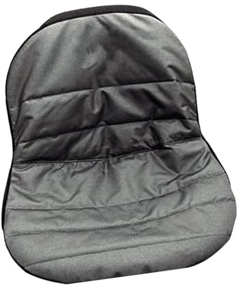 TRACTOR SEAT COVER, Tractor Seat Cover for Lawn Mower Seat Cover, Black Durable Black Oxford Lawnmower Seat Cover