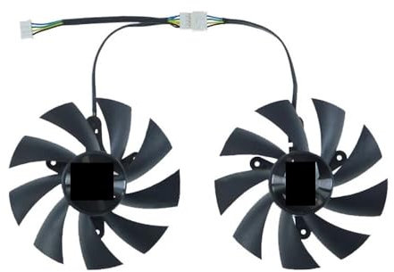 BDAKQJV Tarjeta Grafica Ventilador de Tarjeta gráfica for Juegos RTX 2060 AMP, 12 V, 0,35 A, GA92A2H, 87 mm