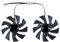 BDAKQJV Tarjeta Grafica Ventilador de Tarjeta gráfica for Juegos RTX 2060 AMP, 12 V, 0,35 A, GA92A2H, 87 mm