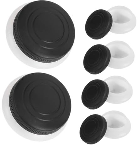 DIYEAH 6pièces Palette à Peinture Avec Couvercle Étanche Pot à Huile Pour Mélanger Pigments Et Nettoyer Pinceaux Outils De Peinture Pratiques Et Multifonctionnels