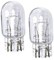 PLUSHA 2 x Car Bulbs 12V 21/5W Clear Dual Filament Tail Brake Stop Lights | Twin Pack Replacement Light Bulbs for Car Van Motorcycle | Brake Light Blulb