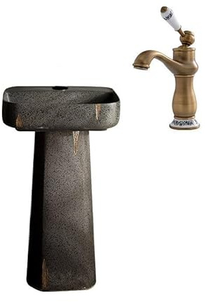 Lavabo De Buanderie Lavabo rétro sur pied extérieur Lavabos Extérieurs Sur Pied