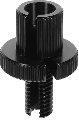 CLISPEED Vis de Réglage M8 Polyvalente en Alliage D'aluminium Noir Ajustement Précis et Compatibilité Large pour Câble D'embrayage et Frein Moto Électrique