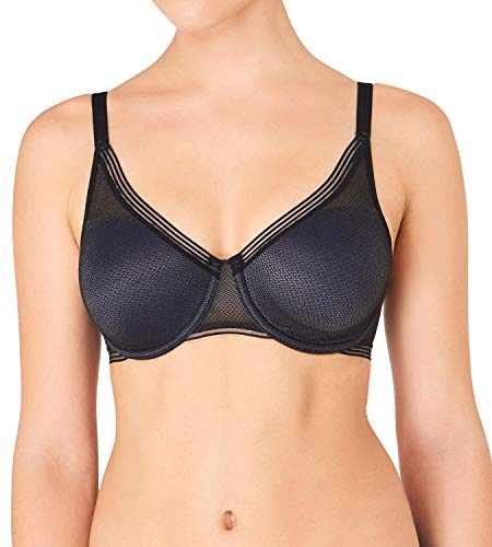 Triumph Womens Infinite Sensation W01 Minimizer Bra, Black, 38D UK