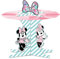 Procos- Alzata 3D Minnie Party Gem, Multicolore, 5PR88981