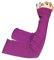 Share Maison Armstulpen für Damen, Wollstrick, Kaschmir, lange fingerlose Armstulpen, 50 cm, Winterhandschuhe, 8-lila, Medium
