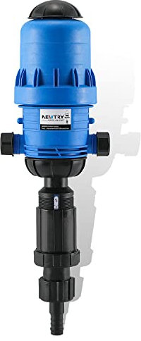 NEWTRY Injecteur d'engrais 1%-10% pour irrigation goutte à goutte, pompe doseuse réglable à l'eau, 1,9 cm NPT