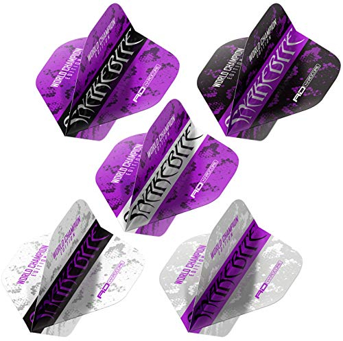 Red Dragon Snakebite World Champion Flights-Set für Dartpfeile