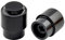 Musiclily Pro Taille Métrique Style Vintage Guitare Embout Sélecteur Micro 3 Voies pour Importé Squier Tele Style, Noir (Lot de 2)