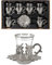Set di bicchieri da tè e piattini turchi nostalgico per 6 persone, set da tè turco, set da 12 bicchieri da tè in stile vintage, set di tazze da tè, colore: argento