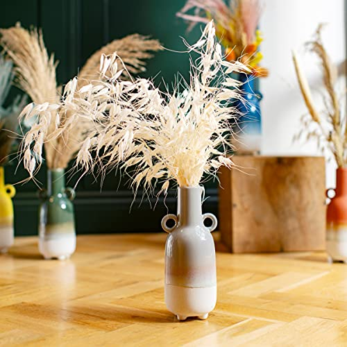 Sass & Belle Mojave Glasur Vase, gro�, Grau