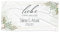 Herz & Heim® XL Badetuch zur Hochzeit Liebe ist kein Wort mit Wunschnamen und Datum 100 x 180 cm (B/H)