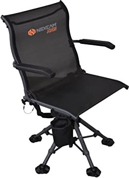 NEXCAM® AXIS SG 360 Outdoor Rocking Chair. Dual-axis Swivel and Tilting Chair. Camp. Fish. Hunt. Patent Pending